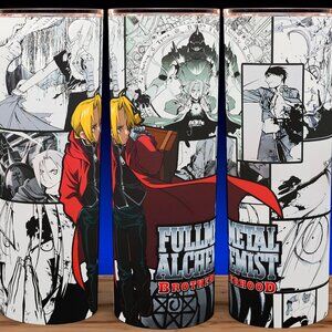 Fullmetal Alchemist Anime Manga Style  Cup Mug Tumbler 20oz